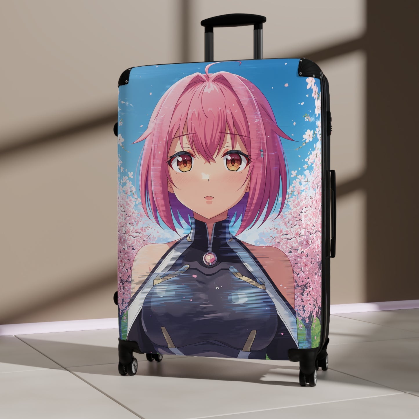 Anime-Inspired Suitcase for Travel Enthusiasts