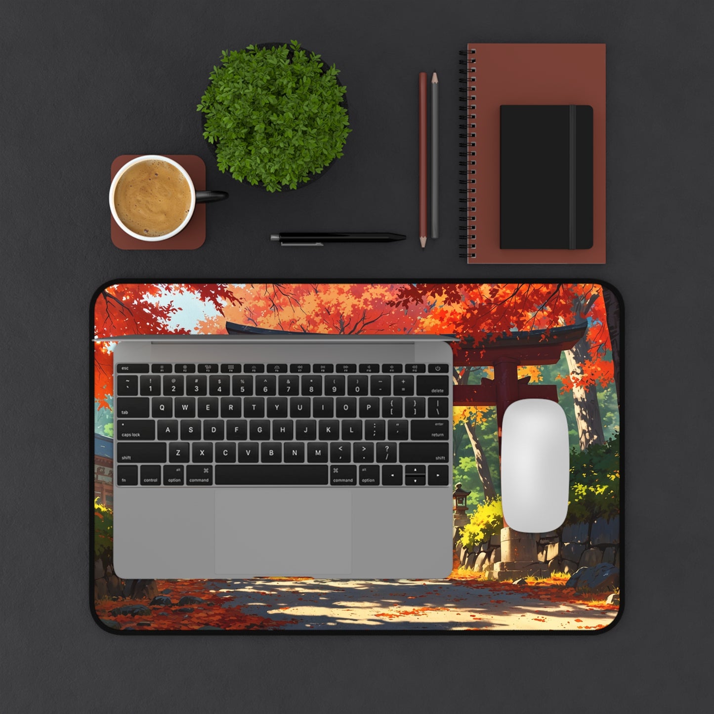 Autumn-Inspired Desk Mat