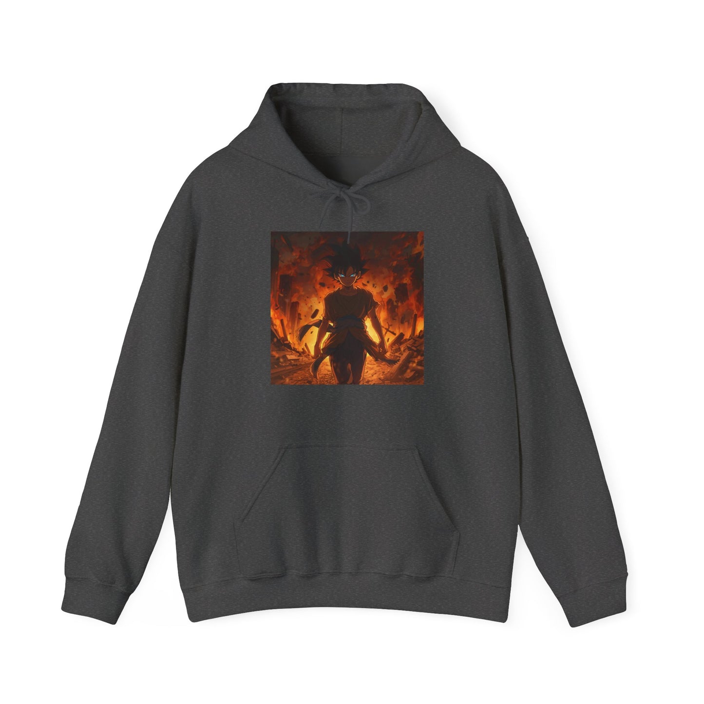 Fiery Shadow Unisex Hoodie