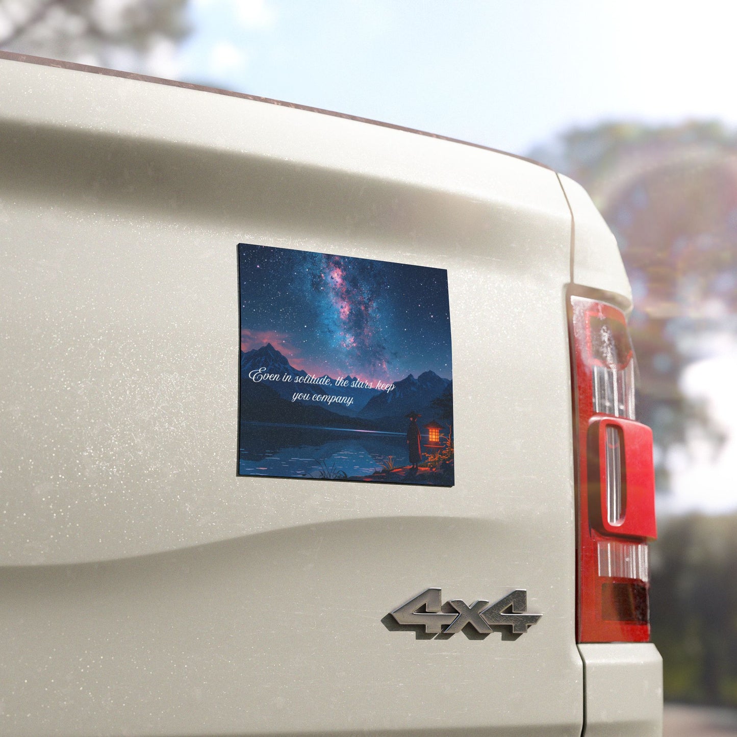 Starlit Solitude Car Magnets