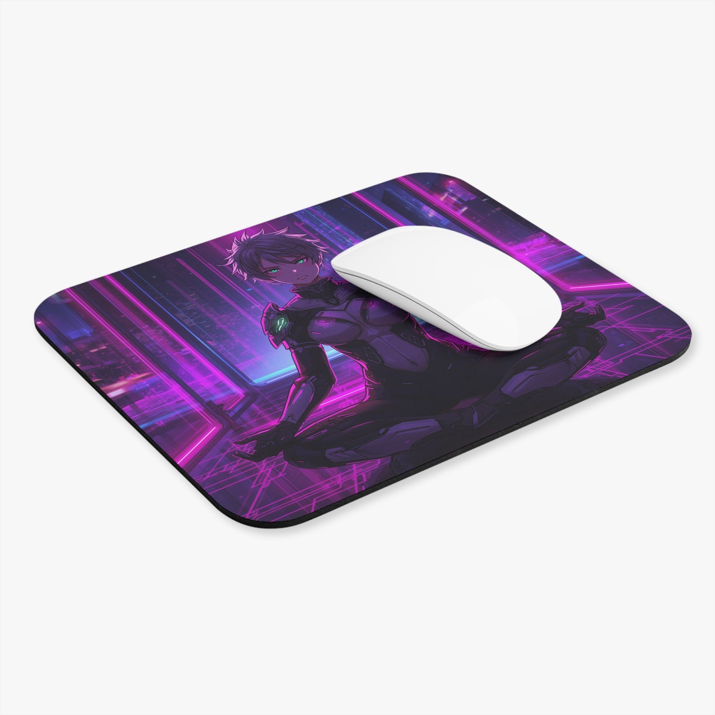 Futuristic Anime Mouse Pad