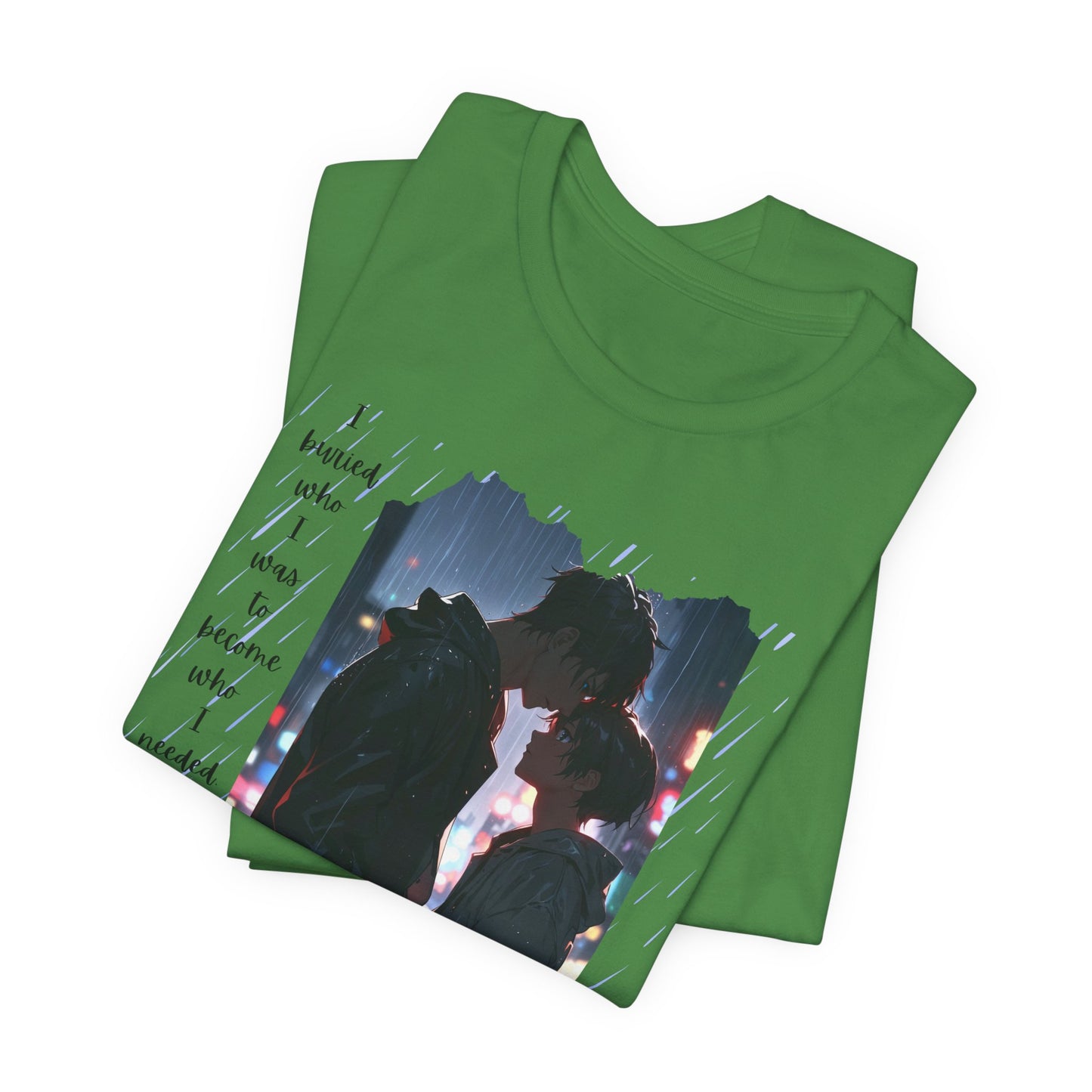 Anime Style Healing T-Shirt 'Ghost of My Past Self'